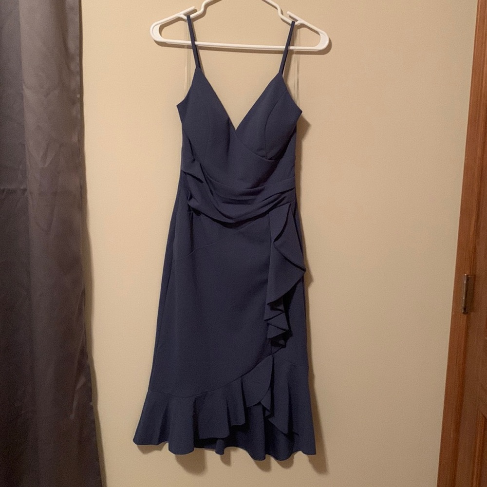 Blue dress